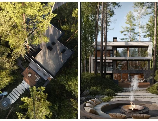 дом  в КП Веледниково, 17 км от МКАД