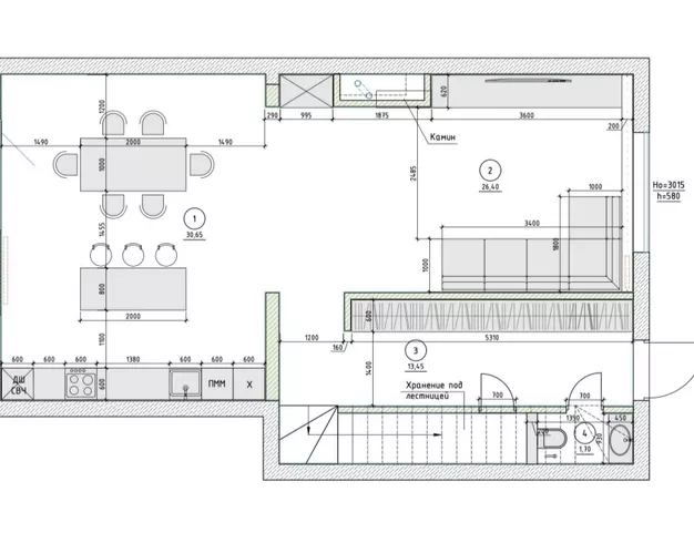 таунхаус  в КП Park Fonte, 25 км от МКАД