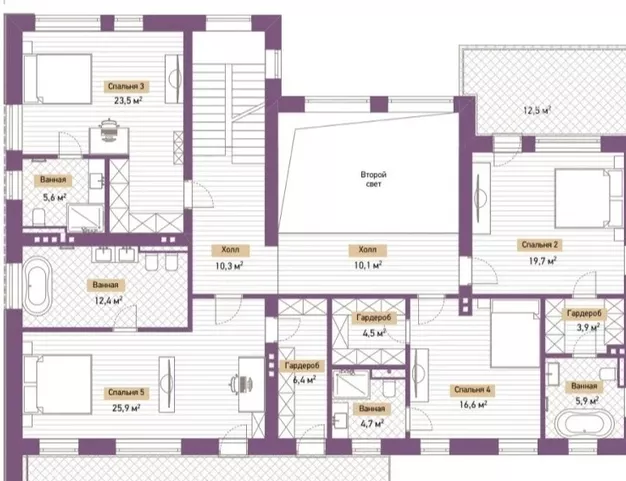 дом  в КП Корнер Лапино, 20 км от МКАД