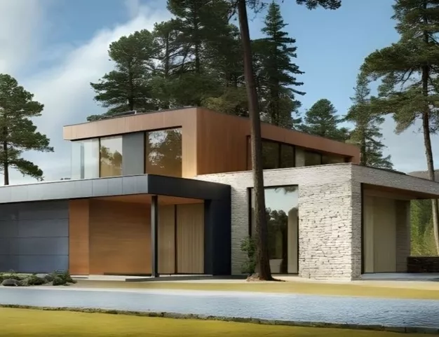 дом  в КП Лесные Дали, 27 км от МКАД