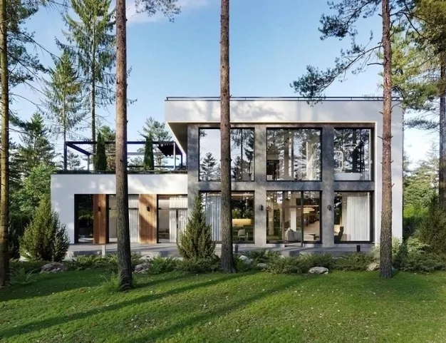 дом  в КП Лесные Зори, 25 км от МКАД