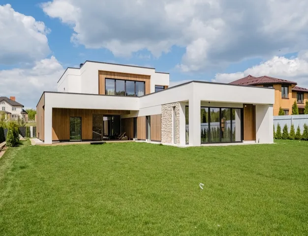 дом  в КП Заречный, 18 км от МКАД