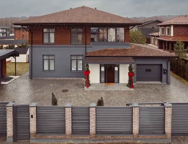 дом  в КП Подмосковные Просторы, 32 км от МКАД