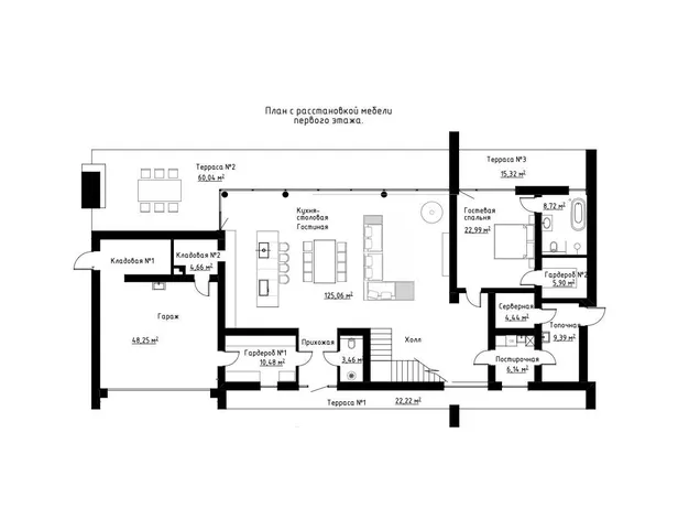 дом  в КП Архангельское-2, 9 км от МКАД