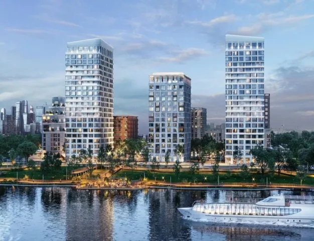 квартира  в ЖК Остров, 0 км от МКАД