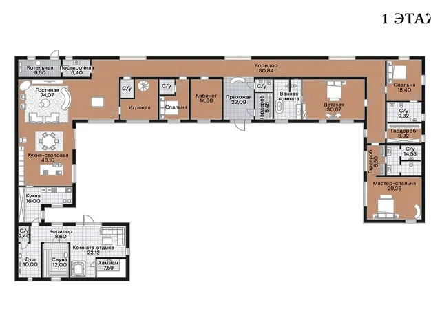 дом  в КП РАН Новодарьино, 20 км от МКАД
