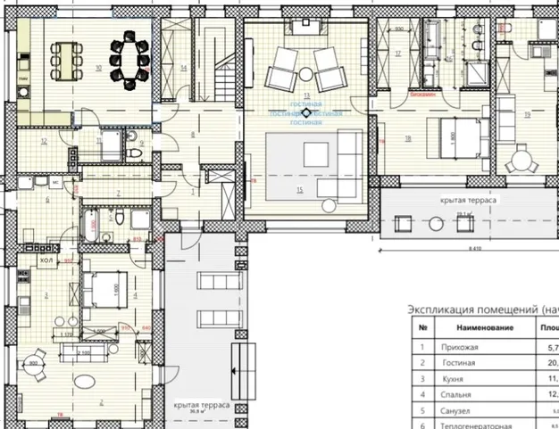 дом  в КП Зеленая Роща-1, 35 км от МКАД