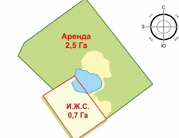 участок  в КП Резиденс Клаб, 7 км от МКАД