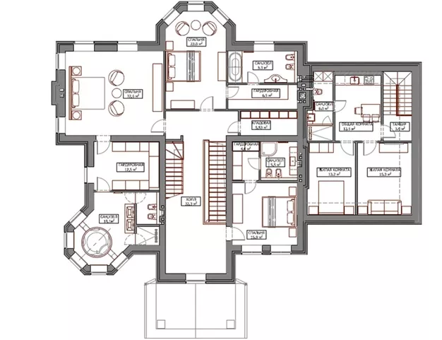 дом  в КП Ренессанс Парк, 19 км от МКАД