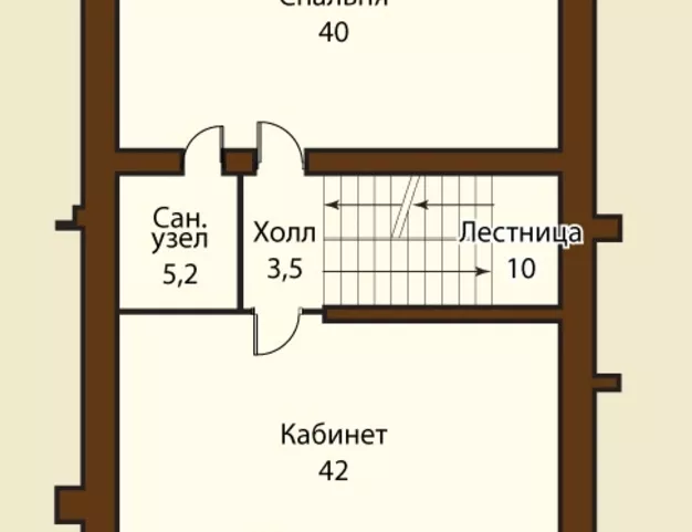 таунхаус  в КП Парк Авеню, 24 км от МКАД