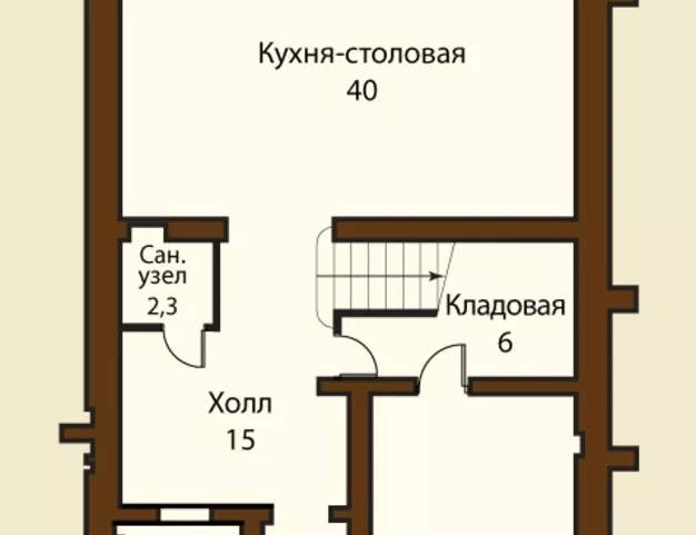 таунхаус  в КП Парк Авеню, 24 км от МКАД