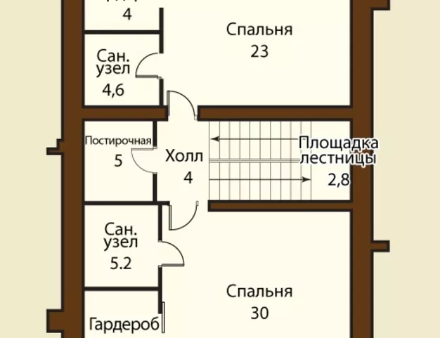 таунхаус  в КП Парк Авеню, 24 км от МКАД