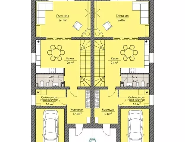 таунхаус  в КП Маленькая Италия, 15 км от МКАД