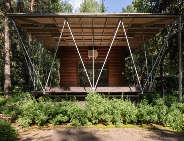 дом  в КП Глуховка, 60 км от МКАД